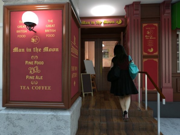 アイリッシュバーエントランス